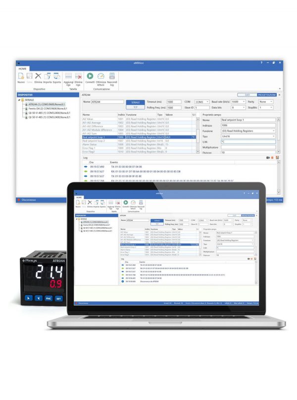 aMBition applicativo Modbus master per PC